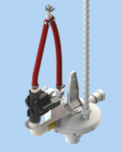 FLUSH,AUTO,FLOOR SYSTEM GARDEN HOSE KIT WITH VALVE